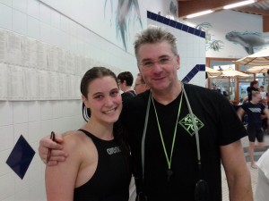 Lydia Reis mit Trainer Csaba Vida