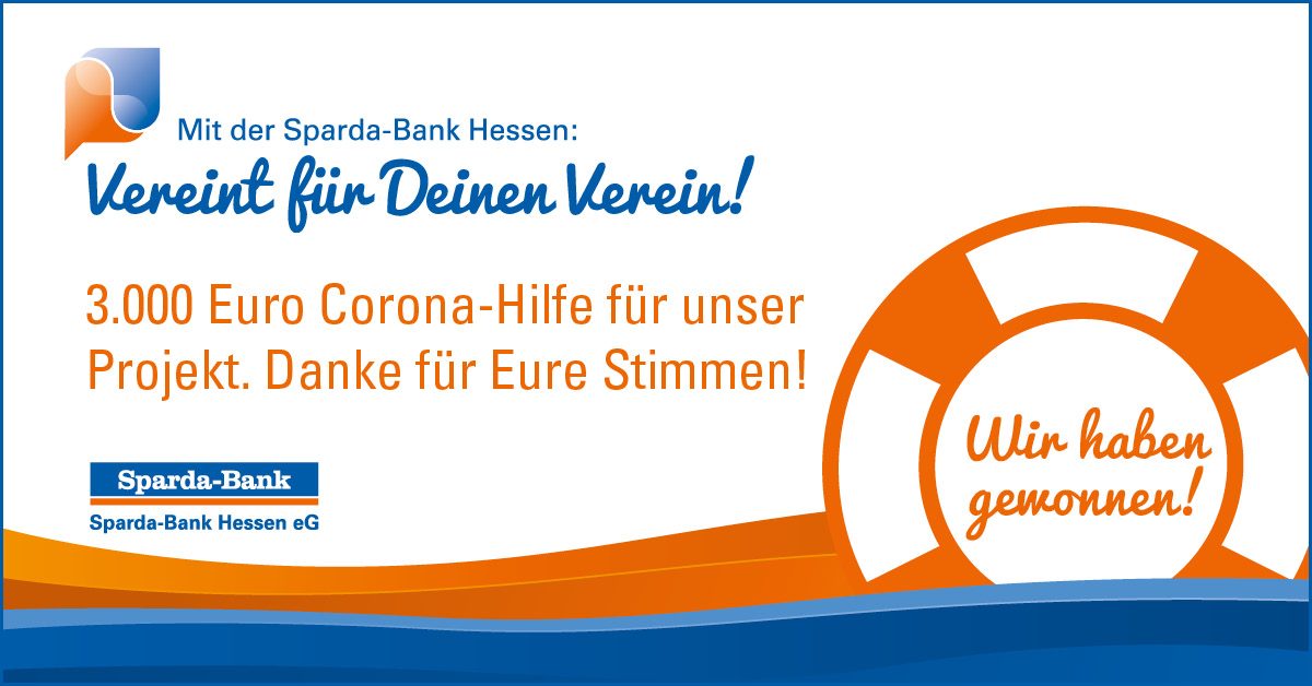 Sparda-Bank Hessen Corona-Hilfe-Aktion „Vereint für Deinen Verein!“
